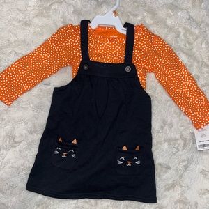 🐈‍⬛Carters Black Cat Halloween Set 🎃 NWT